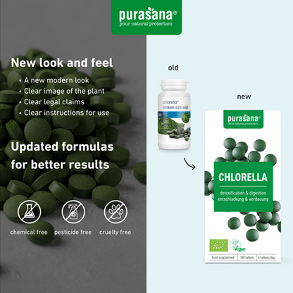 Chlorella 500 mg 180 tabl BIO