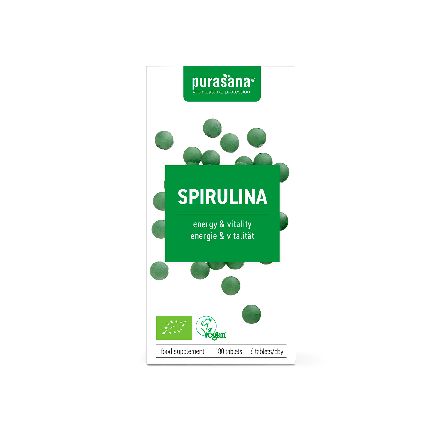 Spirulina 500 mg 180 tabl BIO