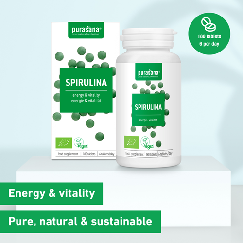 Spirulina 500 mg 180 tabl BIO