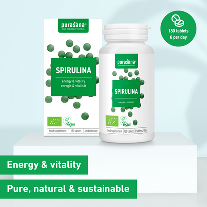 Spirulina 500 mg 180 tabl BIO