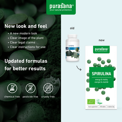 Spirulina 500 mg 180 tabl BIO