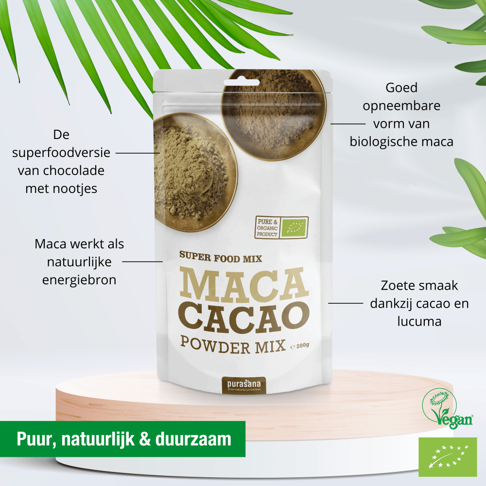 Maca, Cacao, Lucuma powder mix 200 g BIO