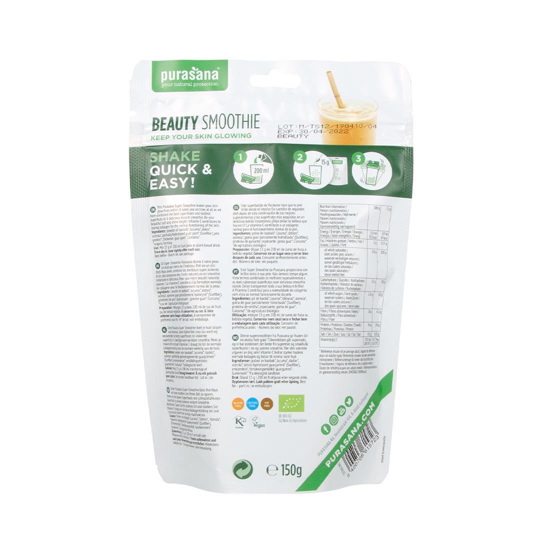 Beauty smoothie shake 150 g BIO