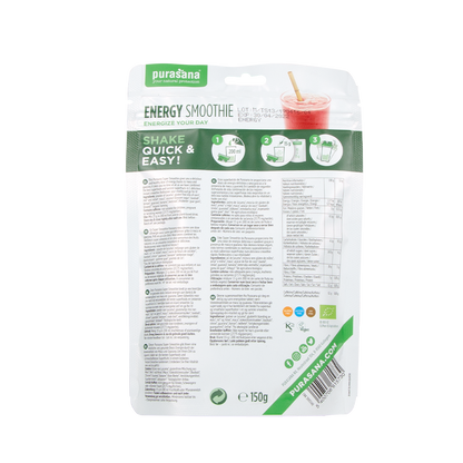 Energy smoothie shake 150 g BIO