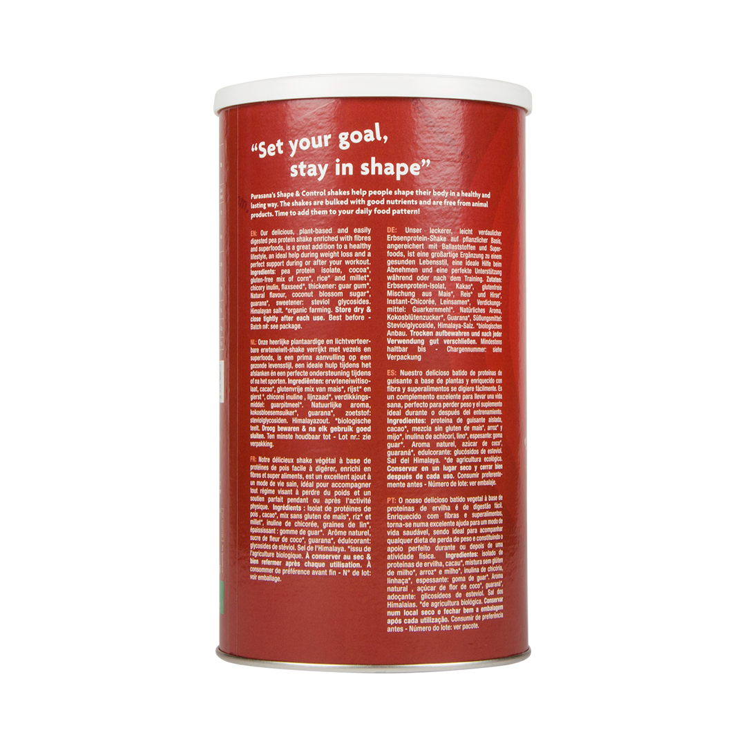 Veg. prot. 49% Shape&Control chocolate shake 350 g