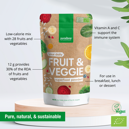 Fruit&Veggie superfood 216 g BIO
