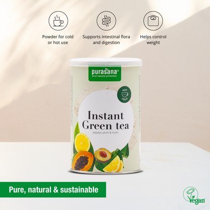 Green tea instant (papaya, plum & inulin) 200 g