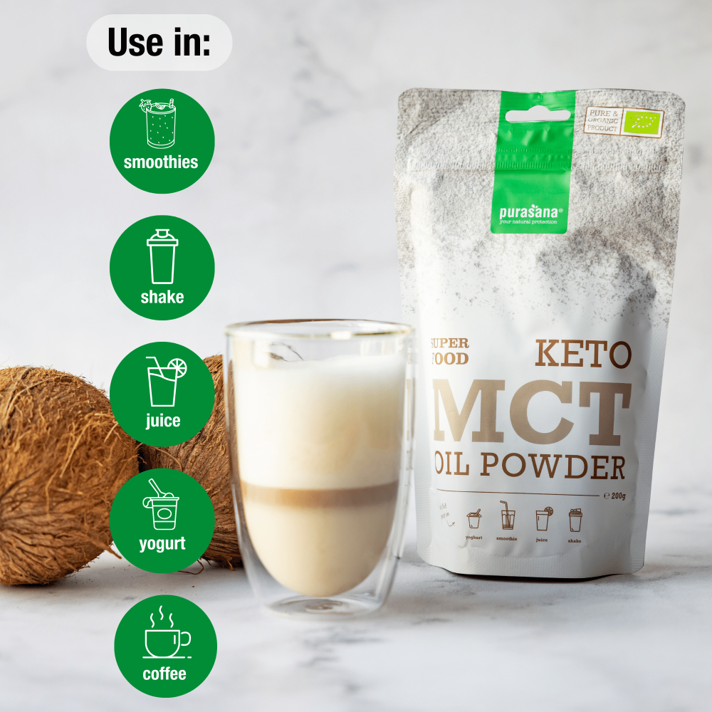 MCT oil powder KETO 200 g BIO