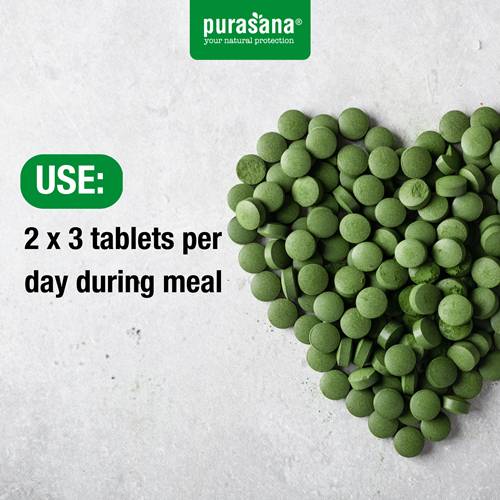 Chlorella 500 mg 500 tabl BIO