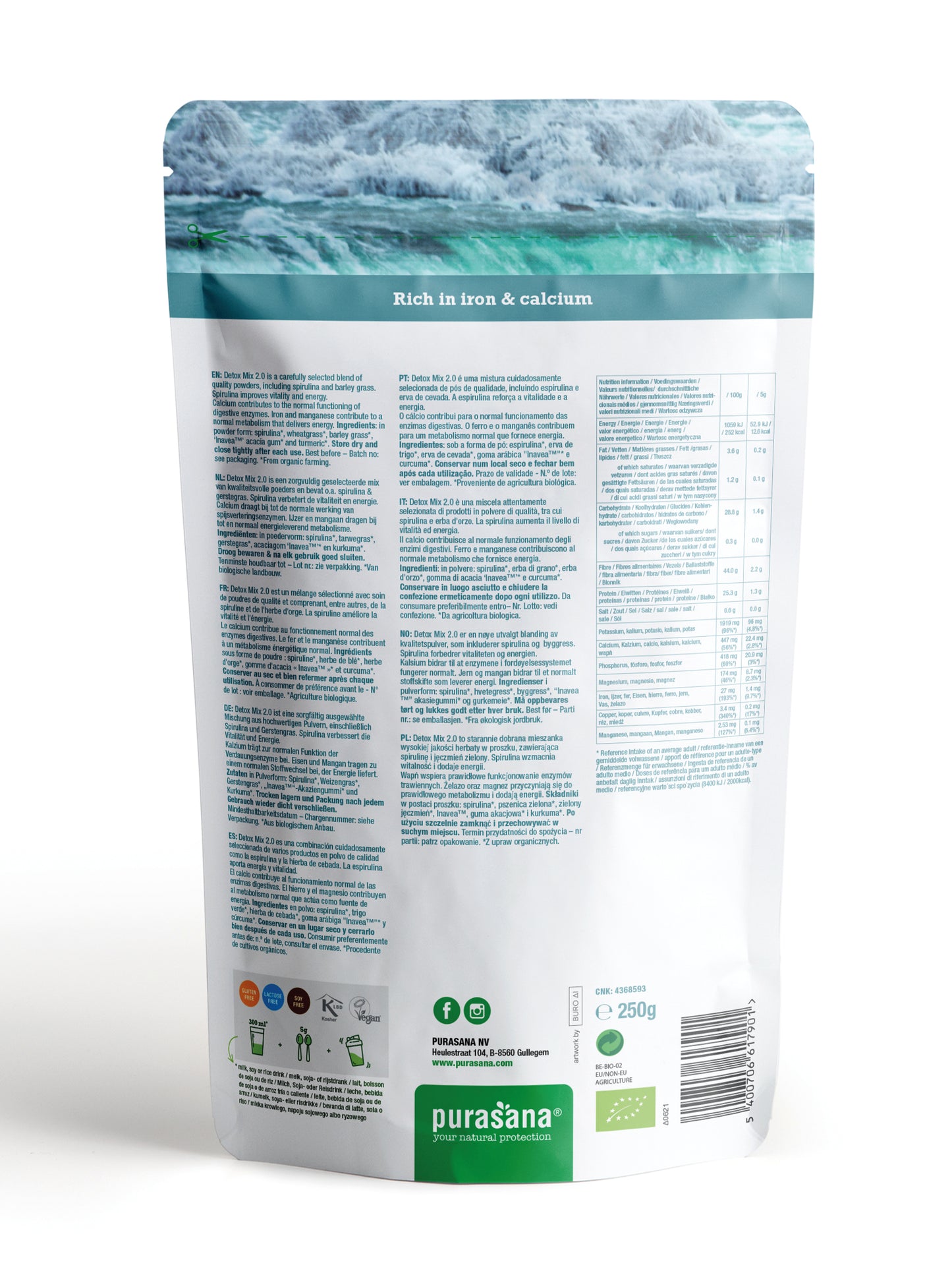 Total Detox Mix 2.0 250 g BIO