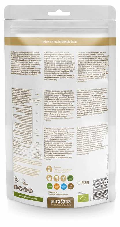Maca, Cacao, Lucuma powder mix 200 g BIO