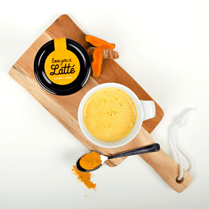 Latté Turmeric (31%) Ginger (6%) 120 g BIO